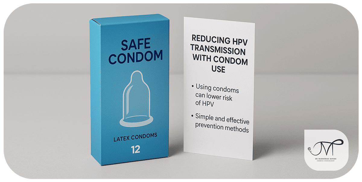 رفتار جنسی ایمن و نقش کاندوم در کاهش انتقال HPV