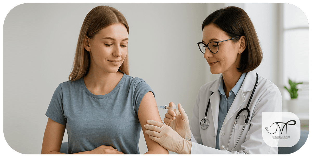 نقش واکسیناسیون HPV و سبک زندگی سالم در پیشگیری از سرطان دهانه رحم