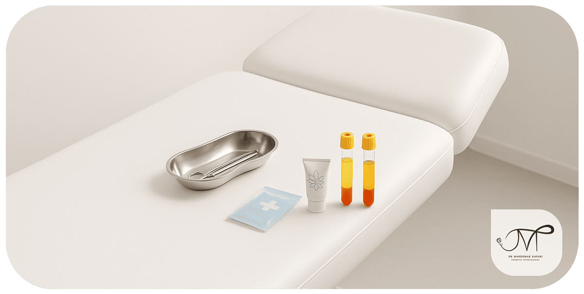 محیط استریل برای تزریق PRP و PRF